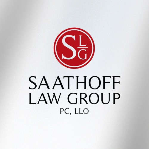 Identity Design example by Mosaic Visuals Design in Omaha, NE for Saathoff Law Group PC, LLO