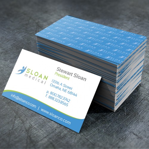 Sloan Medical print design example by Mosaic Visuals Design in Omaha, NE