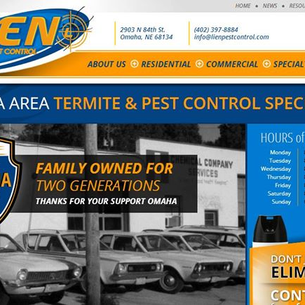 Lien Termite and Pest Control – Omaha, NE – (402) 397-8884